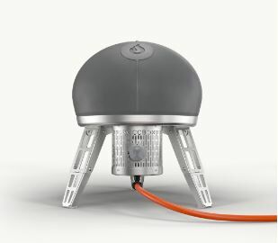 Pizzaofen Roccbox Grau LPG inkl. Pizzaheber & Schlauch+ Regler