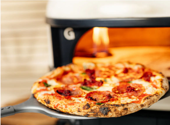 Gozney Gas- Pizzaofen Dome S1 Creme + Dome Gestell (3-tlg.) inkl. Pizza Starter Set