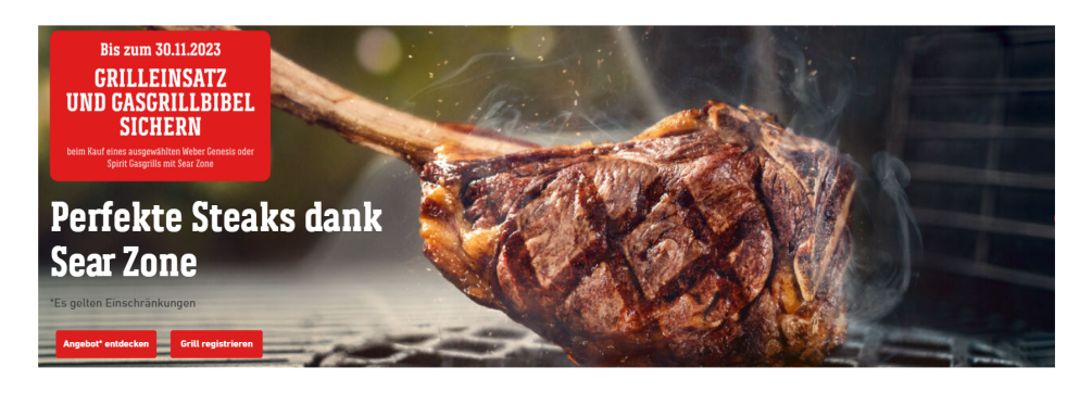 Weber PERFEKTE STEAKS 11.08-30.11