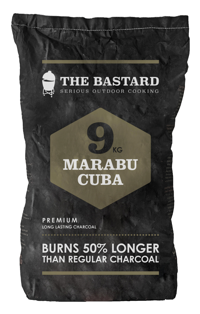 The Bastard Premium Holzkohle Charcoal Marabu 9 KG BB197