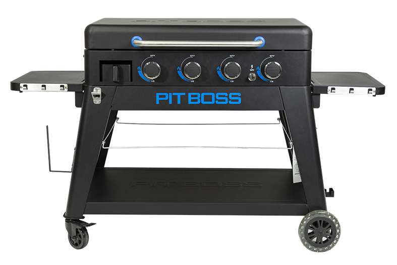 Pit Boss Ultimate Plancha Gasgrill 4 Brenner inkl. Plancha Set & Abdeckhaube 10815