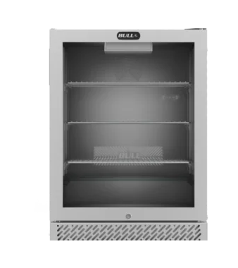 Bull Premium Edelstahl Outdoor Kühlschrank mit Glastür BU13100CE