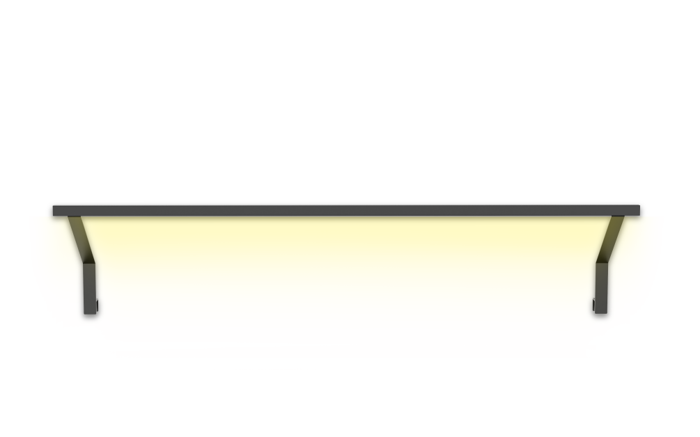 Cozze Element LED-Lichtträgergestell 110 cm (ohne LED Lichtstreifen) 90258