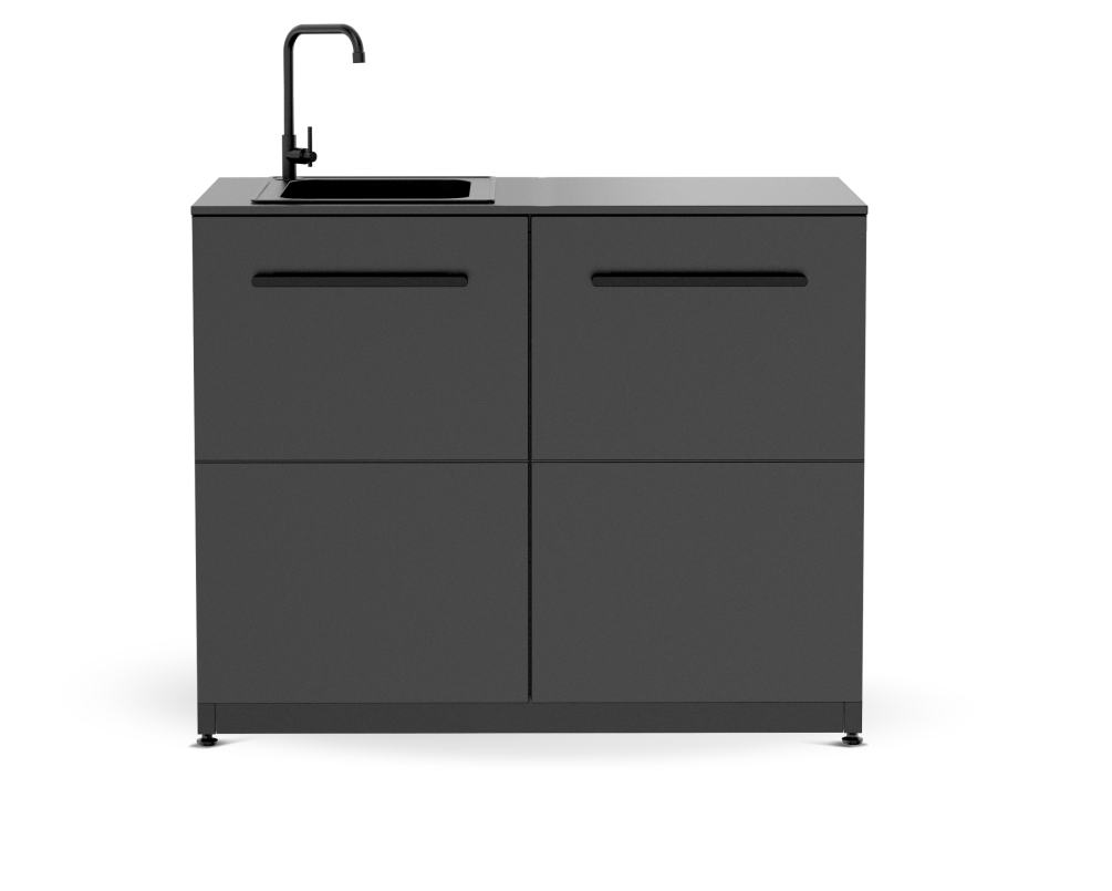 Cozze Element Outdoorküche 110 Spülmodul inklusive HPL Platte 90982