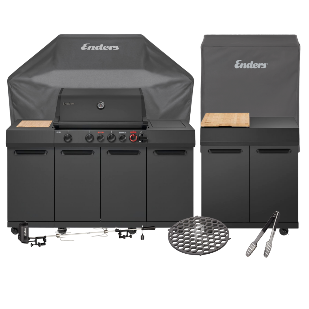 Enders Gasgrill SET Uniq 4 IK Kitchen Cruster Shadow Mod.2026 8703 SET