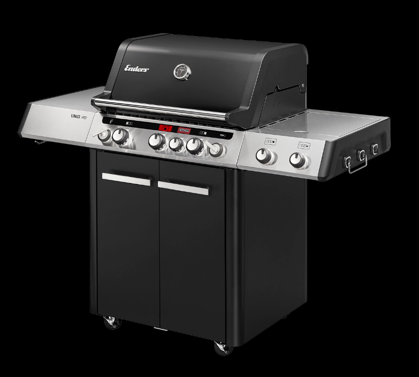 Enders Gasgrill UNIQ Pro 3 IK Cruster& Seitenkocher inkl. Grillbesteck 8609