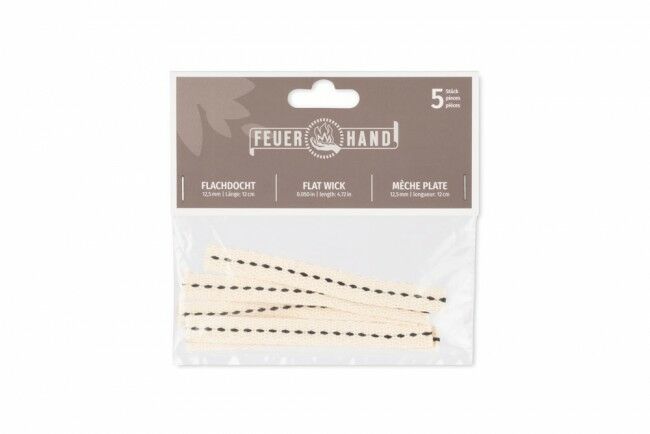 Petromax Flachdocht 12,5 mm x 12 cm (5 Stk) w-276x5