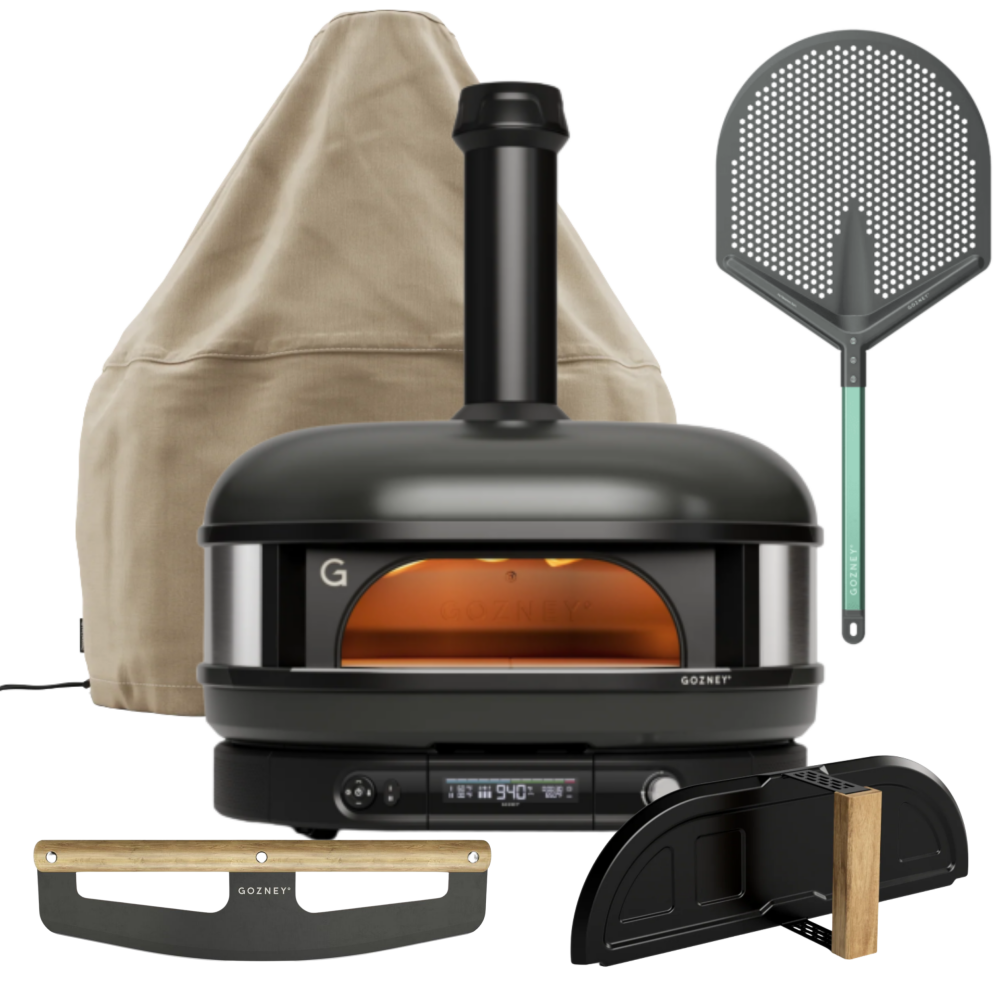 Gozney Dome (Gen 2) Multi-fuel Pizzaofen-Bundle, Off Black GMPOBEU1625 SET