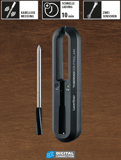 Laserliner Smart Grillthermometer ThermoControl Air 