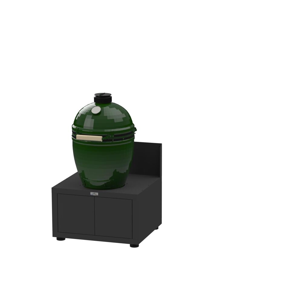 Le Marquier Kamado Möbel 80 x 70 cm schwarz (ohne BBQ) MC80EGGE13