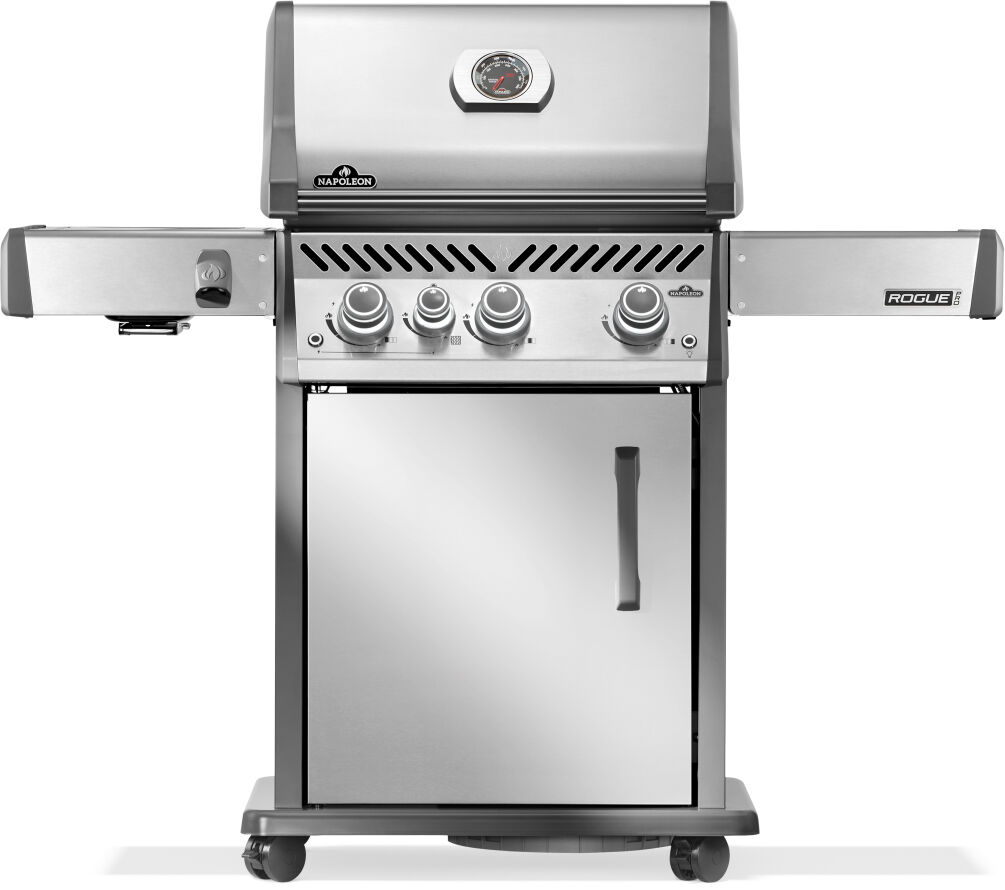 Napoleon Gasgrill Rogue PRO 425 SIB Edelstahl mit Infrarot-Seitenbrenner SIZZLE ZONE RP425SIBPSS-2-DE
