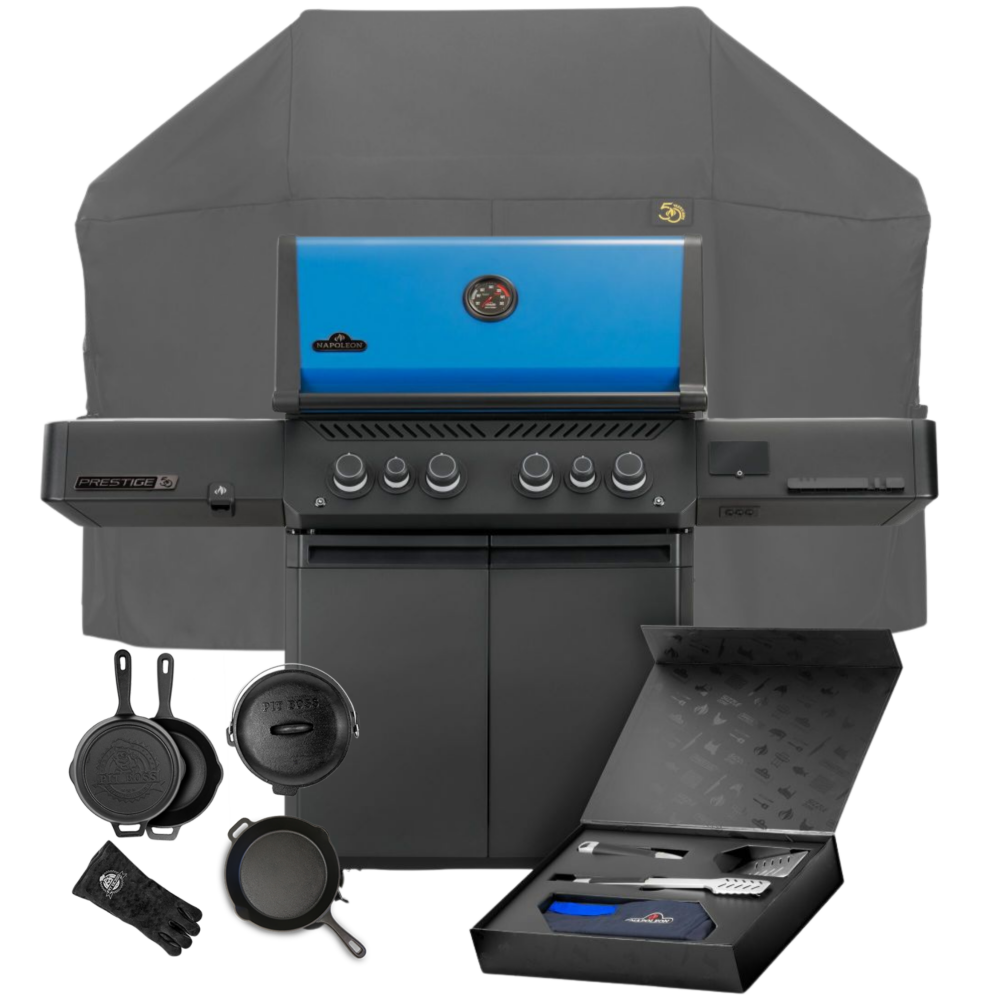 Napoleon Gasgrill SET Prestige VX 500, Connected 50. Jubiläumsedition “Limited Edition” P500VXRSIBPK-DE-PHM-50 SET