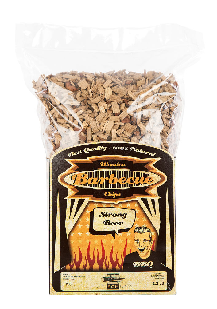 Axtschlag Wood Smoking Chips Beer - Räucherchips Bier 1kg 1000023