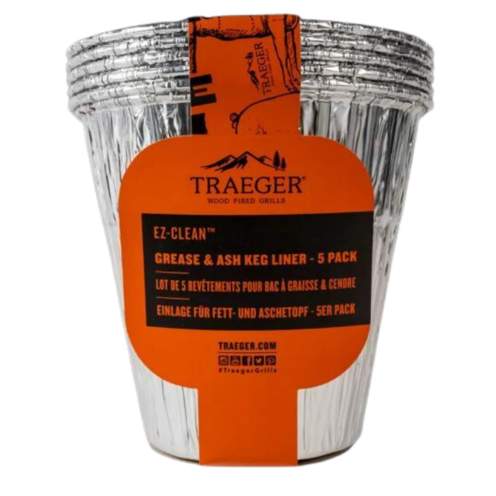 Traeger Fett- und Aschebehälter für EZ-Clean 5er Pack BAC608