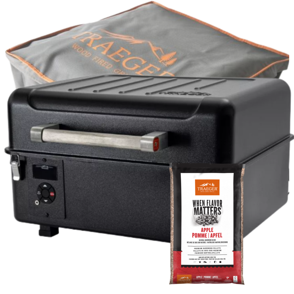 Traeger Pelletgrill  Ranger inkl. Gussplatte & Tragetasche  TFT18KLDE