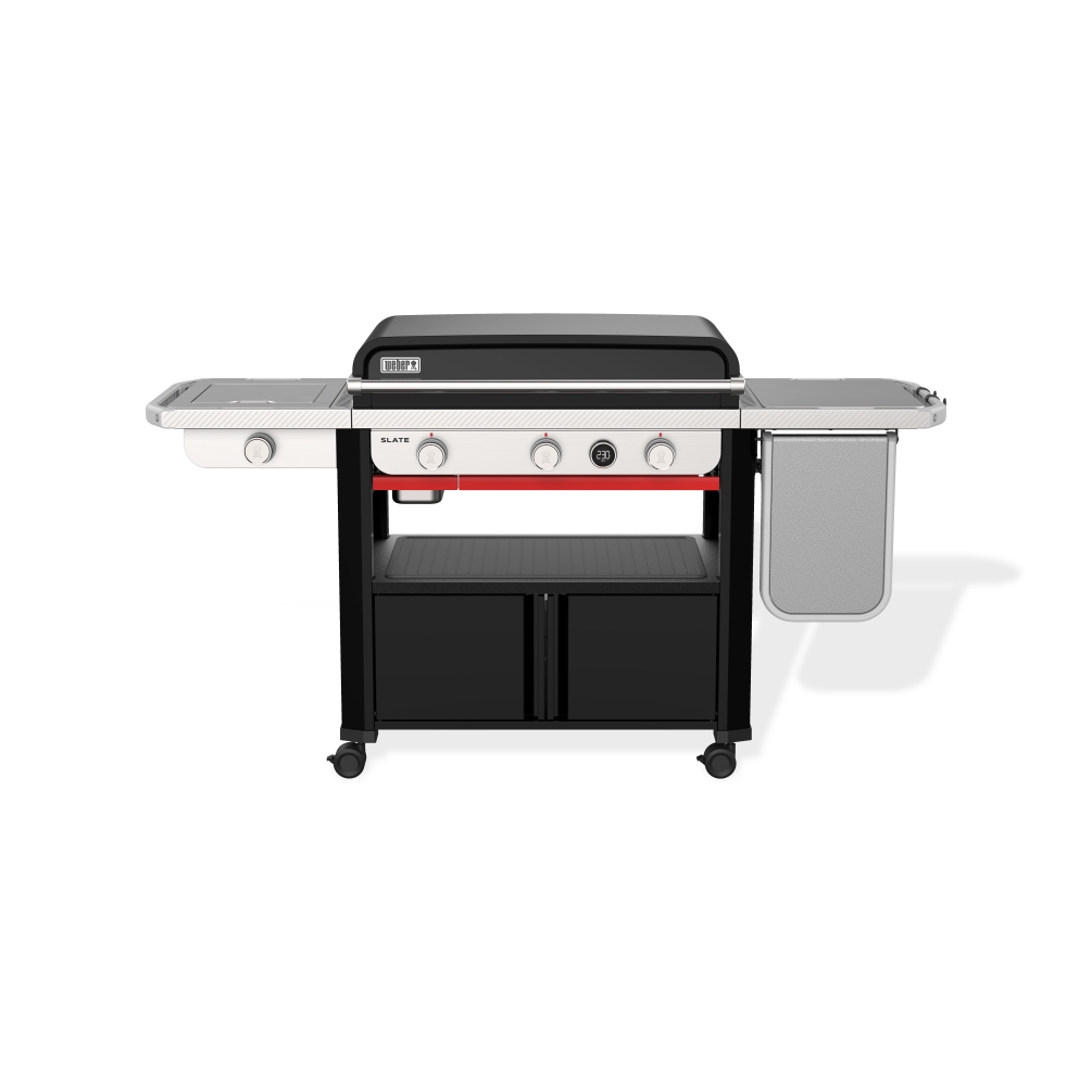 Weber Gasgrill/- Plancha Slate GPSB 76cm Premium mit Seitenkocher 1500235