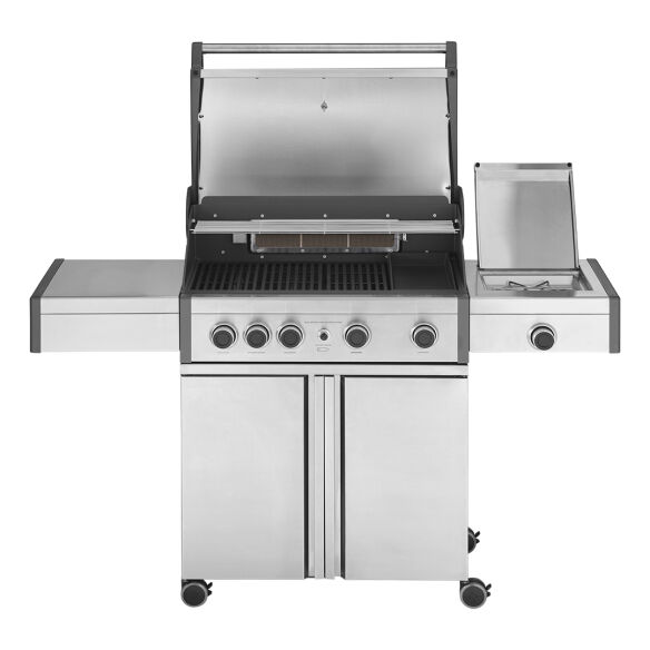 GrandPro Gasgrill Pro Elite Stand mit Heckbrenner & Planchaplatte Mod. 2026