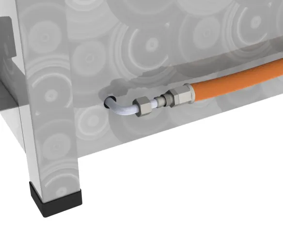 K+F Edelstahl Eco-Tech Gasbräter 3-flammig