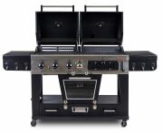 Pit Boss Memphis Ultimate Gas- und Holzkohle-Kombi-Grill mit Smoker