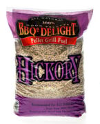BBQR’S DELIGHT Hartholz Pellets Hickory, 9 kg