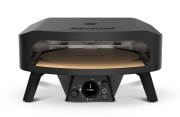 COZZE Gas Pizzaofen 17 CLASSIC Black Edition - mit rotierendem Pizzastein & Hitzeschild