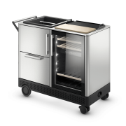 Dometic Mobile Edelstahl Outdoor-Bar/ Getränkewagen MoBar 550 S inkl. Abdeckhaube
