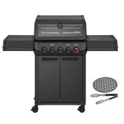 Enders Gasgrill Monroe Pro 3 SIKR Turbo Shadow inkl. Seargrate + Grillzange Mod.2026