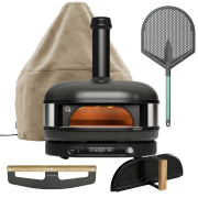 Gozney Dome (Gen 2) Multi-fuel Pizzaofen-Bundle, Off Black