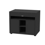 Le Marquier Outdoormodul mit Ablageboden, 110x 70x 92 cm Schwarz