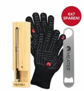 MEATER Vorteilspaket Smart Thermometer Plus inkl. Handschuhe & Flaschenöffner