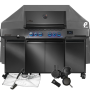 Napoleon SET Gasgrill Phantom, Prestige 500, Connected inkl. Schrank Set + Zubehör