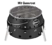 Petromax Outdoor Kocher Atago Black mit Gussrost