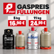 Pieper 5 kg Gasflaschenfüllung ( Nur Abholung)