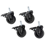 Rösle Premium Rollen VIDERO/ALLFLAME 4er Set