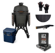 The Bastard Keramikgrill VX Large Complete inkl. Zubehör Set + Yeti Roadie 24 Kühlbox
