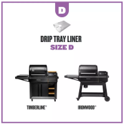 Traeger Tropfschalen-Einlagen (Ironwood, Timberline) 8er Pack Größe:D