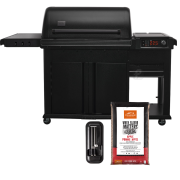 Traeger Pelletgrill Woodridge Elite INTL. inkl. Woodridge x MEATER Thermometer & Pellets