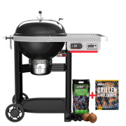 Weber Performer Smart Holzkohlegrill 57 cm inkl. Grillkohle & Buch