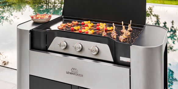 Le Marquier Plancha Exclusive Gaz 375 Duo Edition 