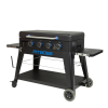 Pit Boss Ultimate Plancha Gasgrill 4 Brenner inkl. Plancha Set & Abdeckhaube