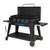 Pit Boss Ultimate Plancha Gasgrill 4 Brenner inkl. Plancha Set & Abdeckhaube