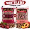 Vorteilsset Hartholz Pellets Kirsche & Pfirsich 18 kg