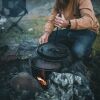Petromax Feuertopf ft9 Zubehör-Set Dutch Oven Set mit Füßen