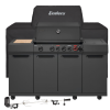 Enders Gasgrill Uniq 4 IK Kitchen Cruster Shadow inkl. Abdeckhaube & Drehspieß Mod.2026