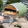 Gozney Pizzaofen Roccbox Olivgrün LPG inkl. Pizzaschneider