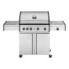 GrandPro Gasgrill Pro Elite Stand mit Heckbrenner & Planchaplatte Mod. 2026