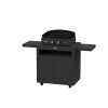 Le Marquier Pure Edition Gas Plancha + Outdoor Unterschrank black