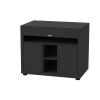 Le Marquier Outdoormodul mit Ablageboden, 110x 70x 92 cm Schwarz