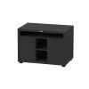 Le Marquier Outdoormodul mit Ablageboden, niedrig 110 x 70 x 79 cm Schwarz
