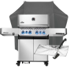 Napoleon SET Gasgrill Prestige 500 Edelstahl - mit SIZZLE ZONE und Heckbrenner